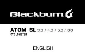 Congratulations on the purchase of your new Blackburn Atom Series cycl