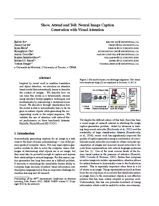 NeuralImageCaptionGenerationwithVisualAttention