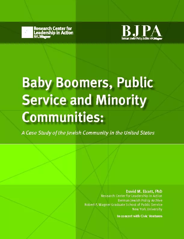 Baby Boomers, Public