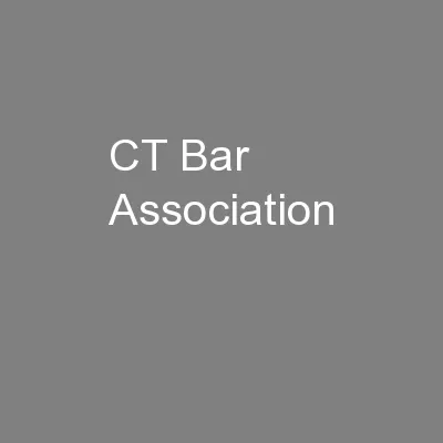 CT Bar Association