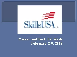 Career and Tech Ed. Week