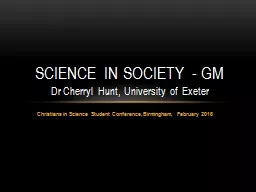 Christians in Science Student Conference, Birmingham, Febru