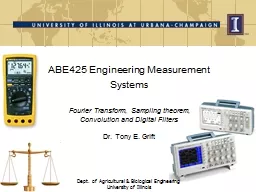 ABE425 Engineering Measurement Systems