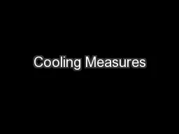 Cooling Measures
