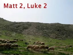 Matt 2, Luke 2