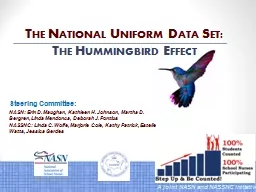 The National Uniform Data Set:
