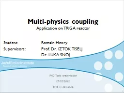 Multi-physics coupling