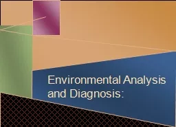Environmental Analysis and Diagnosis: