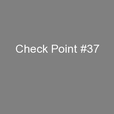 Check Point #37