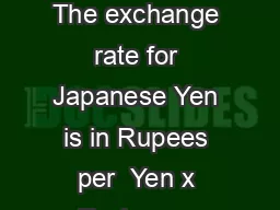 Rupee Appreciation  Depreciation What is rupee appreciation  depreciation The exchange