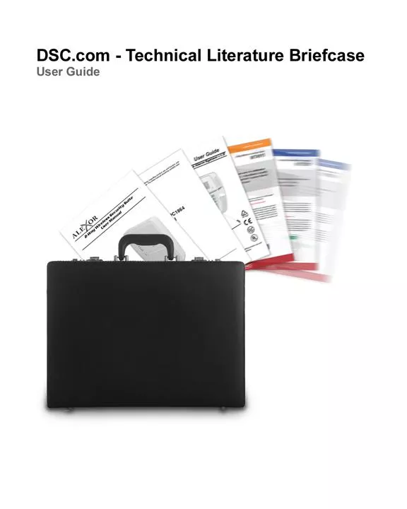 DSC Literature Briefcase