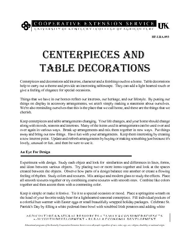 Centerpieces and Table DecorationsCenterpieces  Table decorationshelp
