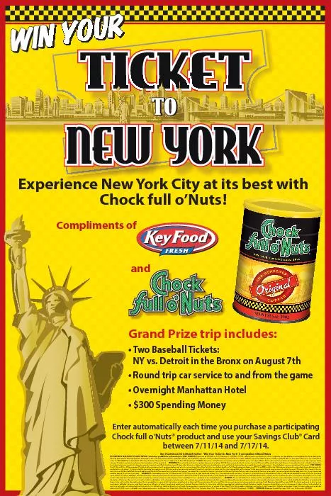 Experience New York City at its best with Chock full o