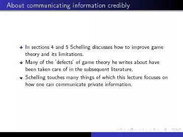 Costlycommunicationorsignalling