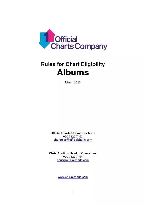 or Chart Eligibility
