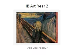 IB Art Year 2