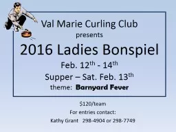 Val Marie Curling Club