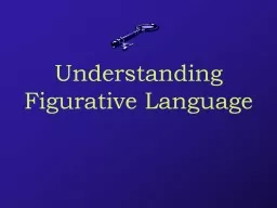 Understanding Figurative Language