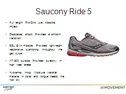 Saucony Ride 5