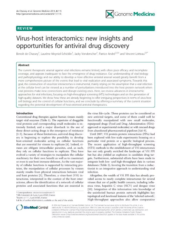 Virus-hostinteractomics:newinsightsand