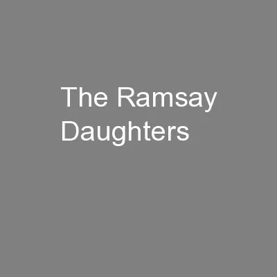 The Ramsay Daughters
