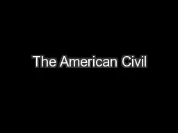 The American Civil