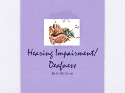 Hearing Impairment/Deafness