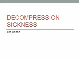 Decompression Sickness
