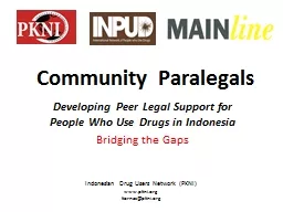Community Paralegals