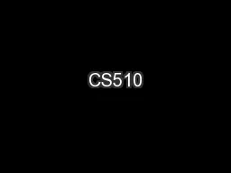 CS510