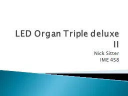 LED Organ Triple deluxe II