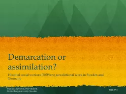 Demarcation or assimilation?