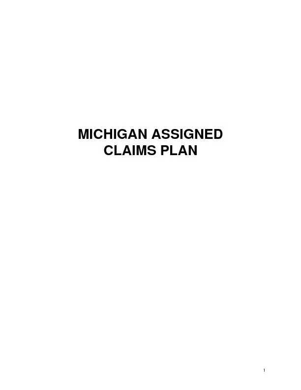 MICHIGAN ASSIGNED  CLAIMS PLAN