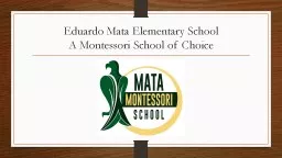 Eduardo Mata Elementary School