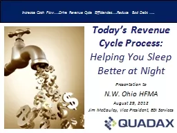 Today’s Revenue Cycle Process: