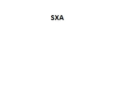 SXA What is the energy of x-rays?