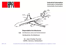 Dependable Architectures