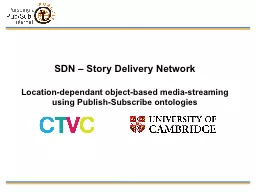 SDN – Story Delivery Network