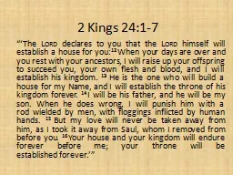 2  Kings 24:1-7