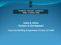 Development Partnership Administration