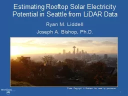 Estimating Rooftop Solar Electricity Potential in Seattle f