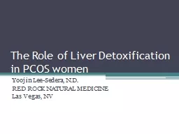 The Role of Liver Detoxification