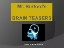 Mr. Burford’s