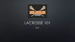 Lacrosse 101