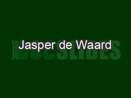 Jasper de Waard