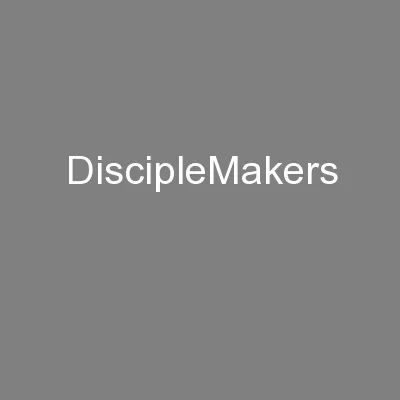 DiscipleMakers