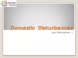 Domestic Disturbances