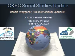 CKEC Social Studies Update