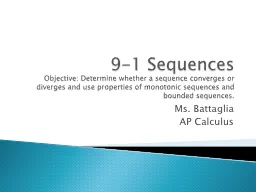 9-1 Sequences