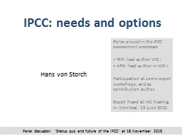 IPCC: